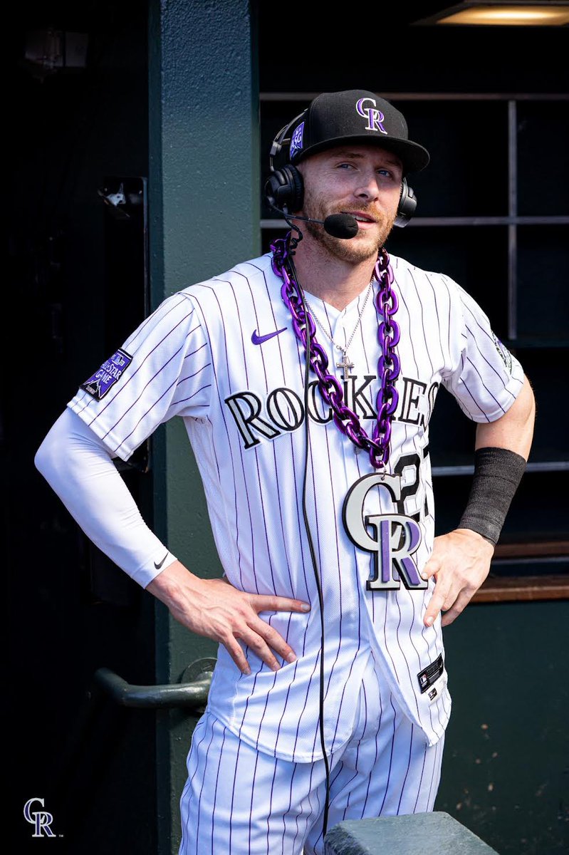 It’s the goat’s birthday 💜🥹 Miss him so much man #Rockies