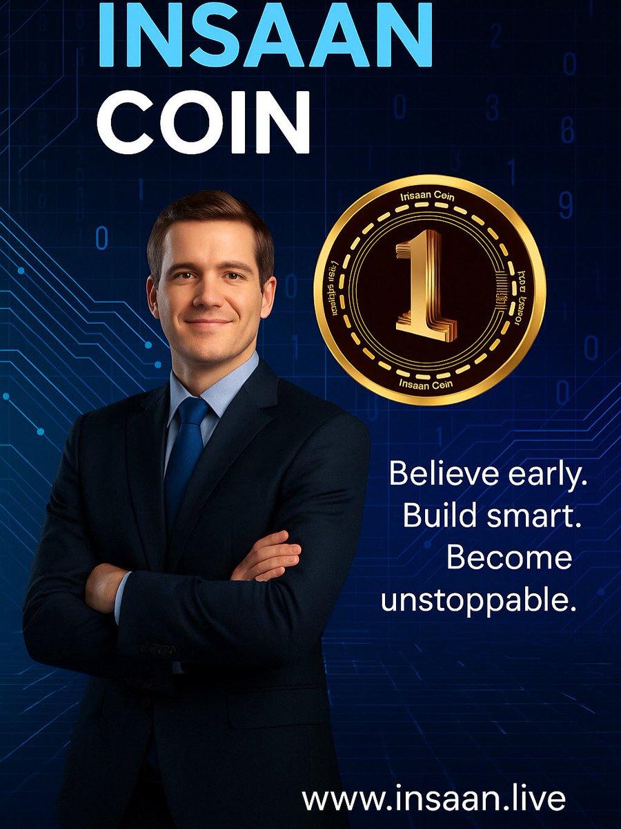 Insaancoin's tweet photo. ⚡ INSΛΛN COIN
The future belongs to those who dare to evolve.
Purpose + innovation = real progress. 💫

Step into the digital future with vision.
🔗 https://t.co/BP3ZUGym2B

#InsaanCoin #FutureFinance #Web3 #DigitalGrowth https://t.co/VbxUdogEYa