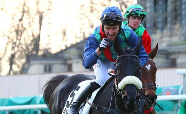 FRANCE. Losange Bleu le meilleur de France! L'allievo di Dominique Bressou, domina per il secondo anno consecutivo il Grand prix D'Automne di Gr1 con in sella Johnny Charron, buon secondo Jet Bleu avanti a Isis D'Inor #auteuil #johnnycharron #dominiquebressou #papot