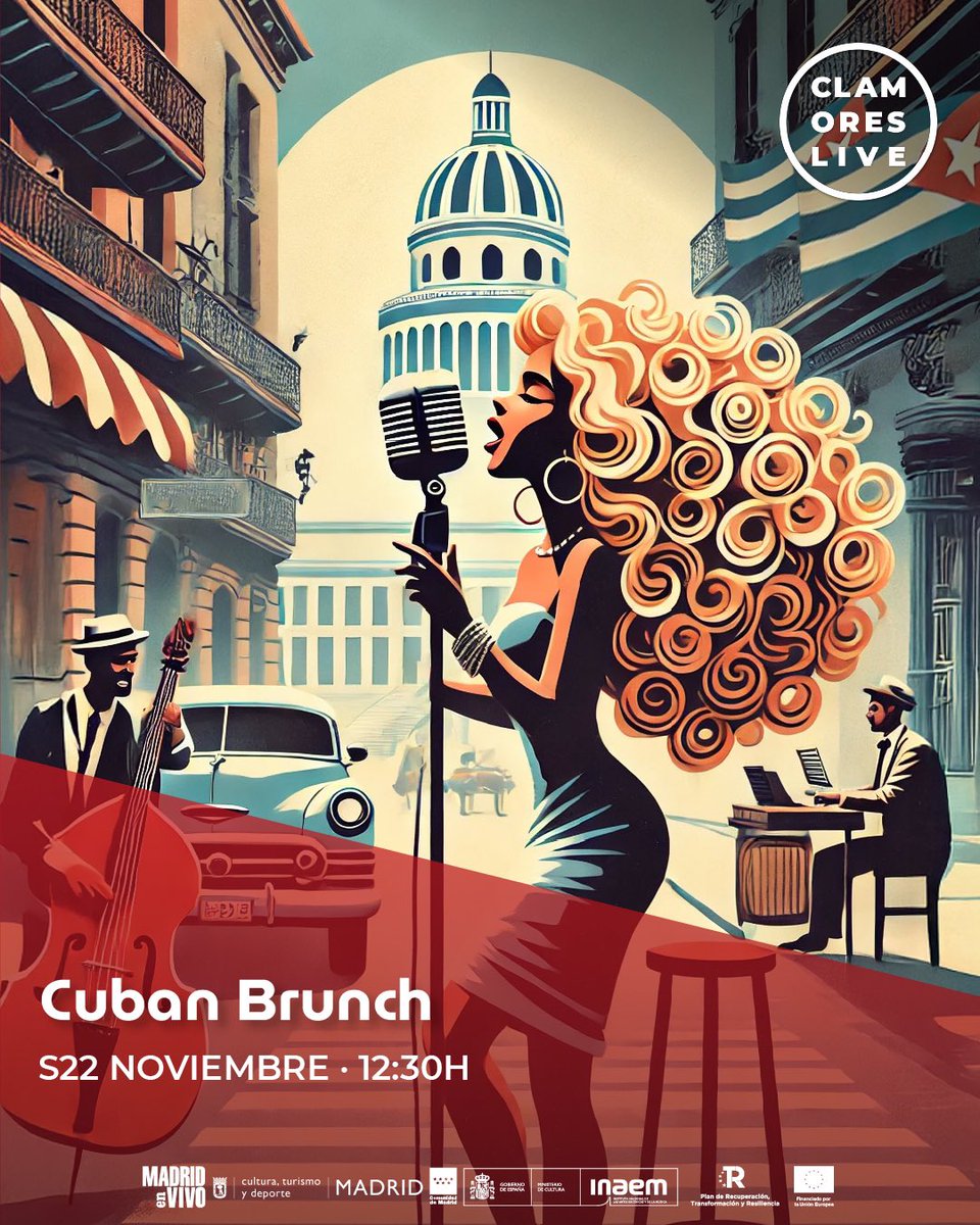 La nueva fiesta que dará que hablar en Madrid: Cuban Brunch.

📆 Sábado 22 de noviembre 12:30h
➡️ Entradas link en bio