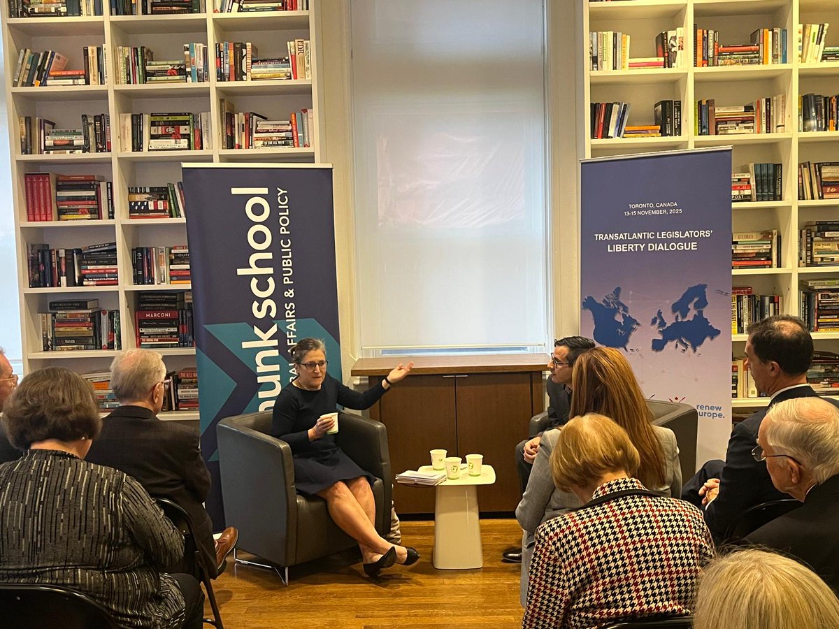 Convened by LI Vice President Art Eggleton and <a href="/LibIntBg/">Lib Int British Gp</a> chair <a href="/sirgrahamwatson/">Sir Graham Watson 🇪🇺🇮🇹🏴󠁧󠁢󠁳󠁣󠁴󠁿</a>, meetings with <a href="/cafreeland/">Chrystia Freeland</a>, <a href="/AnitaAnandMP/">Anita Anand</a> &amp; legislators from LI member party <a href="/liberal_party/">Liberal Party</a> made for a high-level start to an annual event