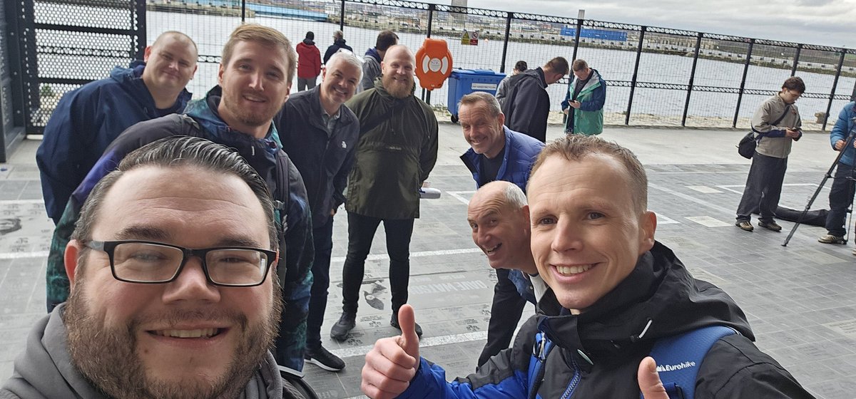deakefc's tweet photo. What a great @TALKHUB_ men’s walk &amp; talk this morning from @EvertonStadium to Goodison park and back. 16 lads turned up with supporters from Arsenal &amp; Liverpool also in attendance, all their to improve their mental well-being &amp; to support each other. It’s good to talk lads 💙 https://t.co/TE5ppuHpnd