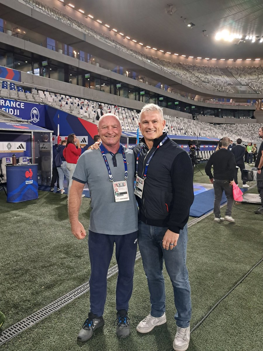 World Feed France v Fiji <a href="/TomMay1/">Tom May</a> in Stade Atlantique Bordeaux. Going live to Fiji. Kick off here is breakfast time in Fiji. Perfect. Can Fiji beat France for second time in their history?