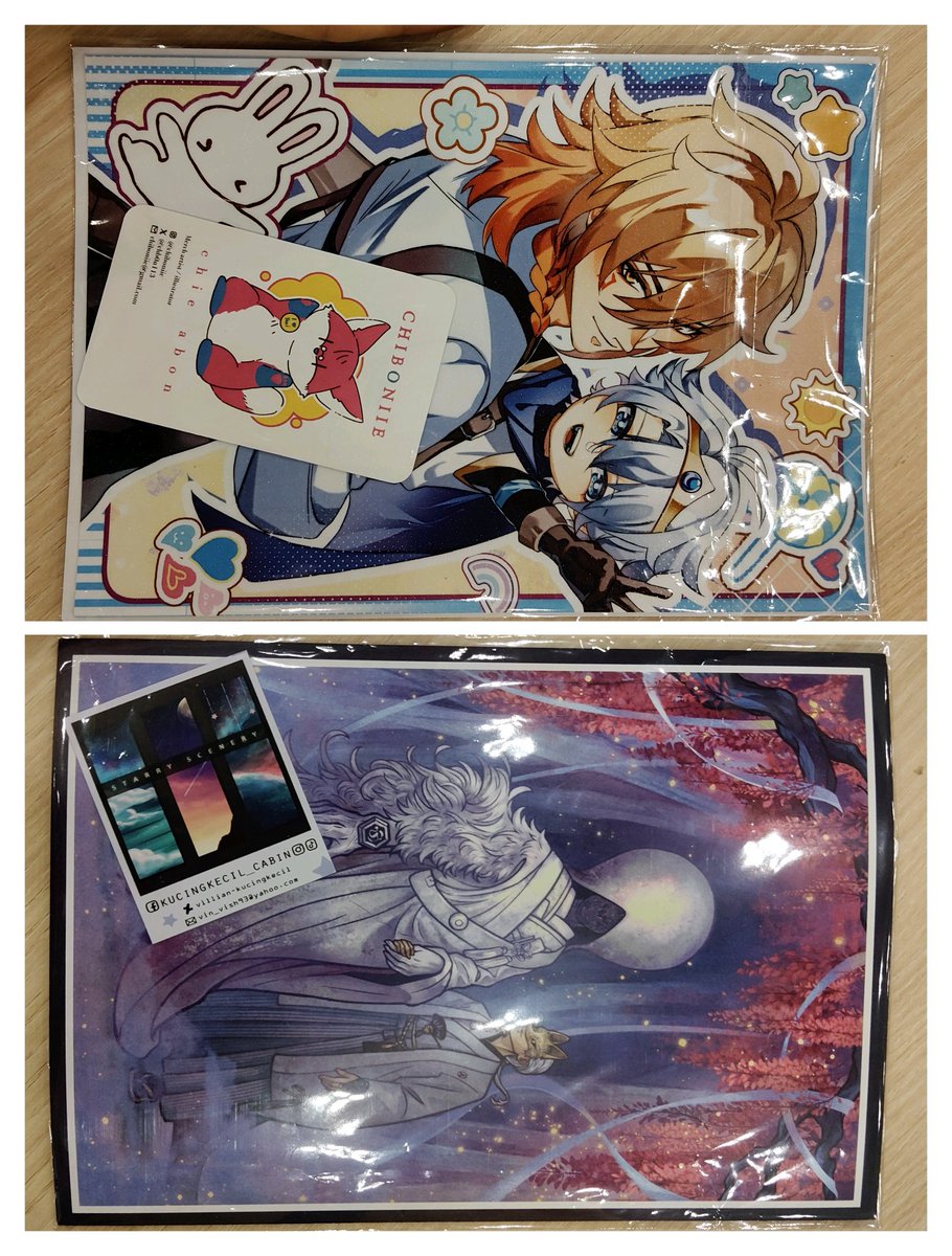 BUAT YG SABTU SORE BELANJA DI CF BOOTH 0-16AB, BARANGNYA UDA DIBAYAR, TP KELUPAAN DI MEJA. DM YA

HELP ME SHARE THIS POST WILL BE APPRECIATED
#COMIFURO21 #CF21