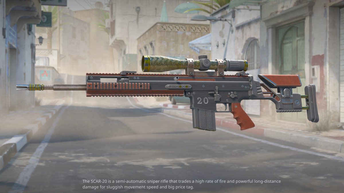 imorstn's tweet photo. Hello everyone! 
Here is the continuation of Terraformer Collection: SCAR-20 | Terraformer  https://t.co/igqbnjnrfG
@CounterStrike
#skins https://t.co/KDC8E6fbhz