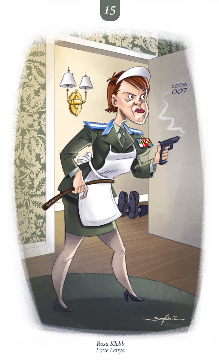 liveandletqwiz's tweet image. Week 95 - Q4 - In FRWL, which of Risa Klebb&apos;s shoes has a poison tip blade?