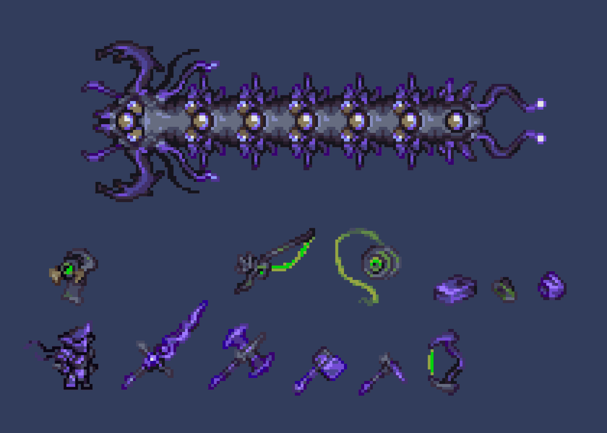 Howdy howdy! I'm sharing my portfolio again since I'm looking to do more C0mmissions!
If anyone's interested feel free to drop a dm for more info!
#terraria #Minecraft #pixelart #ドット絵 #ArtistOnTwitter #lowpoly
