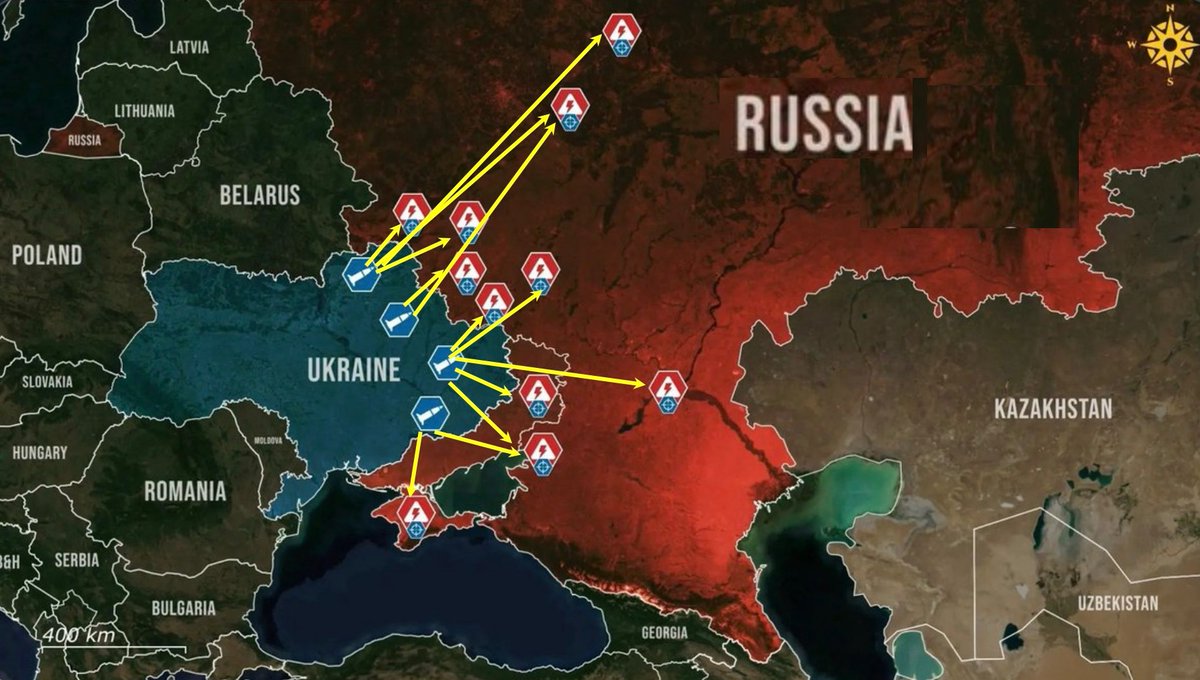 ChuckPfarrer's tweet image. DEEP STRIKE: UKR conducts its 1st coordinated strikes on Ru's power grid. Voronezh TPP gutted— with 1K Ru industries dark.  Orel lost 40% of regional power and  65% city heat.  UKR missiles obliterated 25% of generator capacity. euromaidanpress.com/2025/11/15/fro…