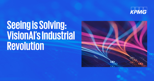JoeBailitz's tweet image. We are pleased to share our recently released "Seeing is Solving: VisionAI's Industrial Revolution" industry report. Access the full report through the link below and contact us for more color and insights. #kpmginsights #VisionAI #TechnologyInsights bit.ly/48g0MlQ