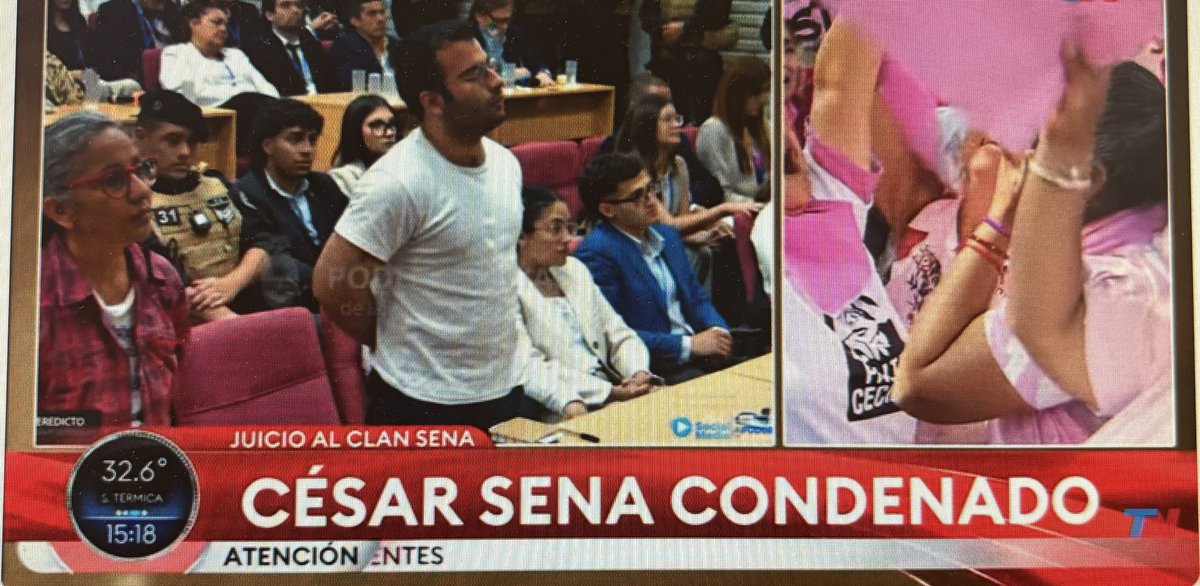 gracielita_g's tweet photo. Caso Cecilia Strzyzowski, hay veredicto:
César Sena CULPABLE
MArcela Acuña CULPABLE
Emerenciano Sena CULPABLE

SE HIZO JUSTICIA POR CECILIA!!!

#CasoCecilia https://t.co/dYhFENho0y