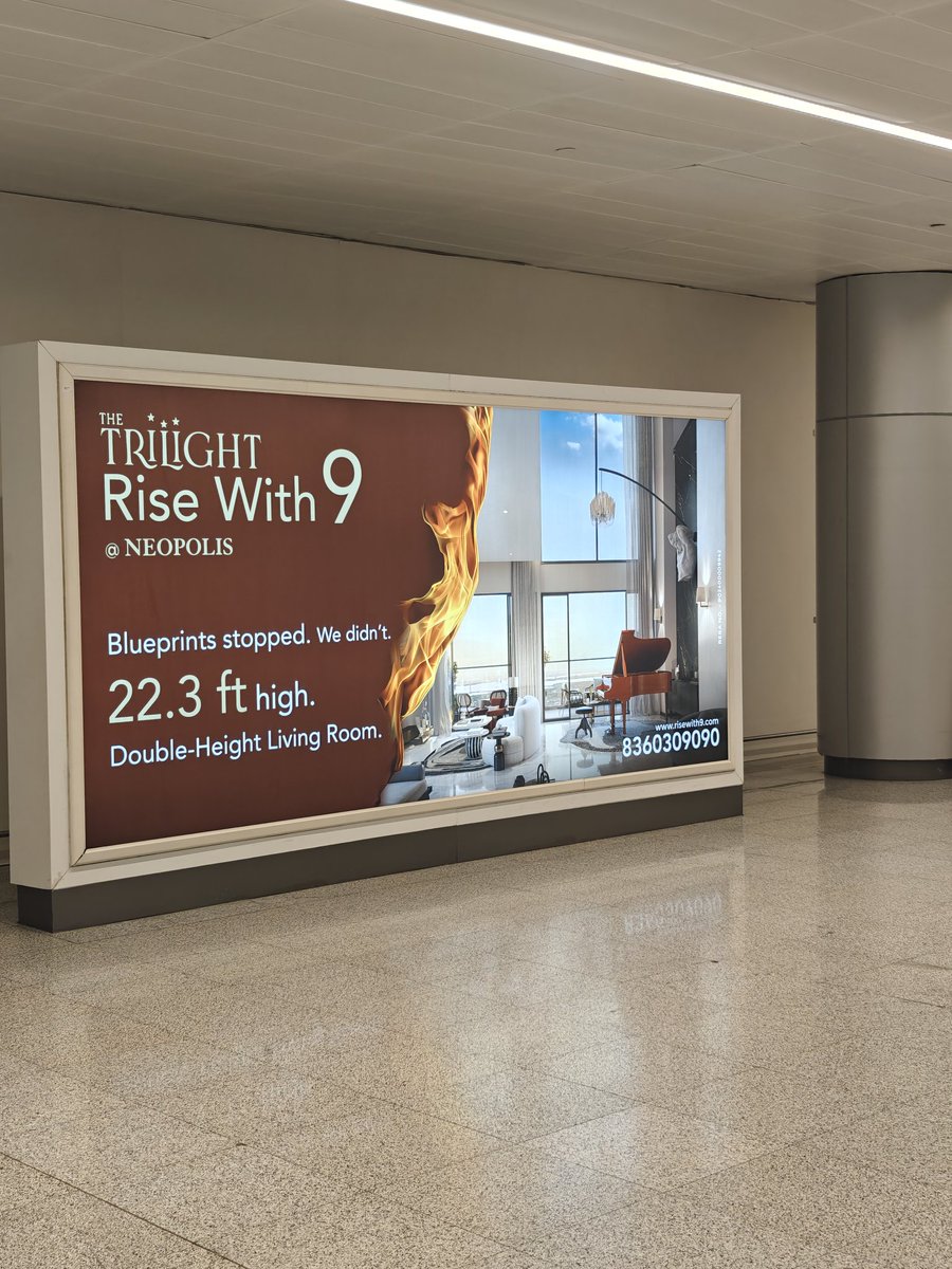 realhyderabad86's tweet image. Rise with 9 going with very aggressive airport marketing!

The project renders, location are stunning 

Double height ceiling for some flats is a good offering 

Not suitable for someone who is looking to have large open spaces
