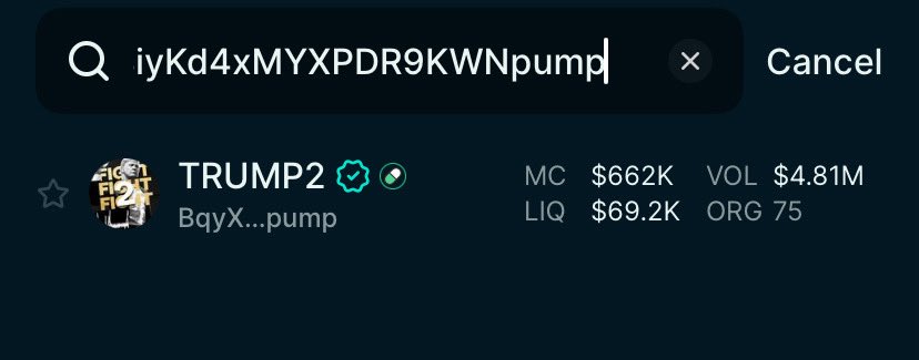 ghostclick__'s tweet image. #Trump2 is now verified on Jupiter