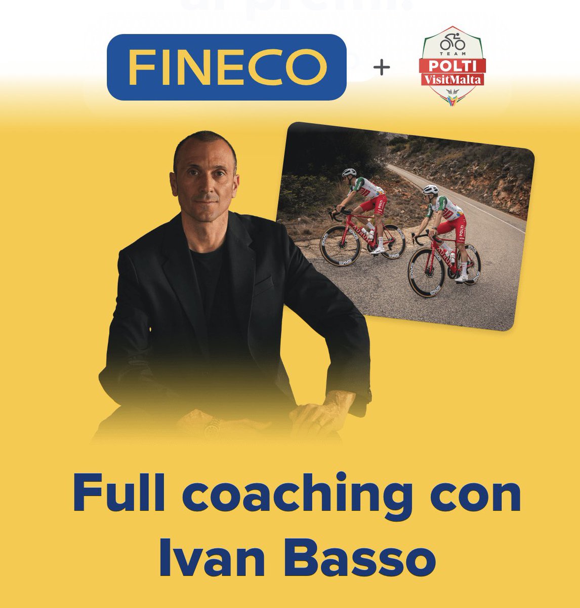 ivanbasso's tweet image. Tra ieri e oggi ho trascorso ore di qualità insieme all'ospite di un nostro prestigioso sponsor @FinecoLive . Un ragazzo a me sconosciuto prima di questo momento, vincitore di un concorso al Giro d'Italia, un grande appassionato che oggi ha pedalato insieme a me e col quale…