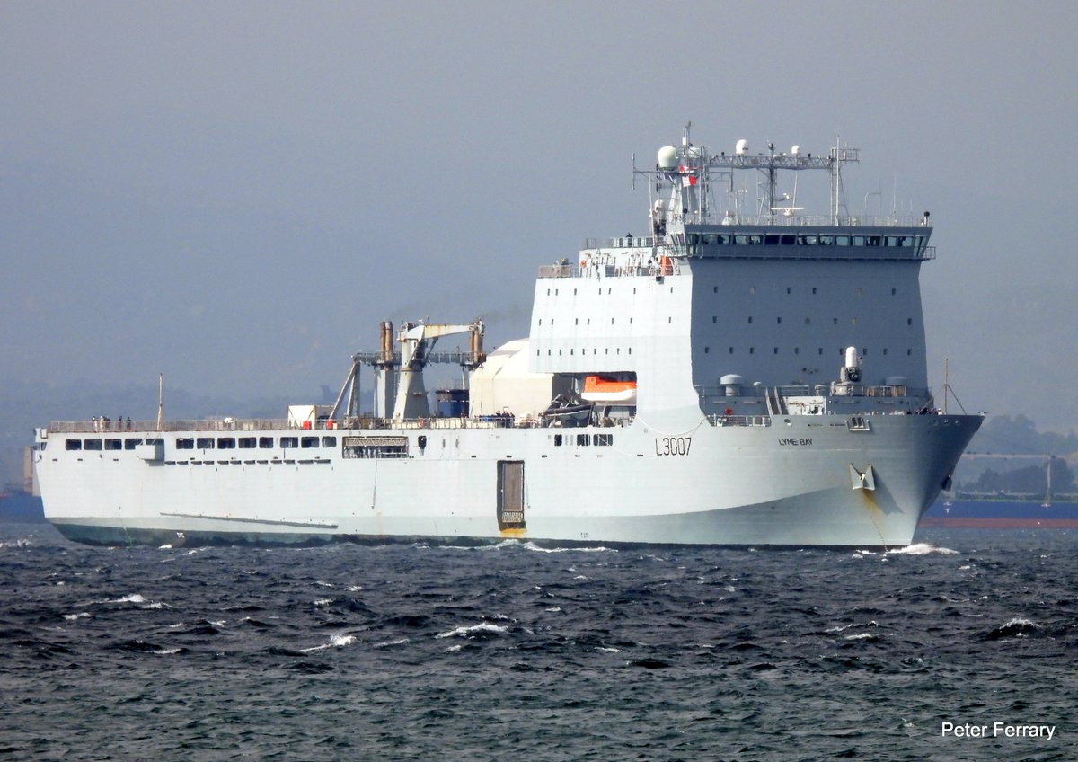 PeterFerrary's tweet image. RFA Lyme bay L3007  🇬🇧
Gibraltar Nov 15 2025