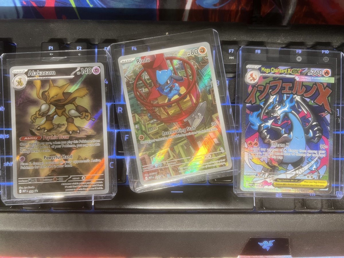 Mega Evo Promo run kind of goes hard. 

Ima get my hands on a PF ETB too