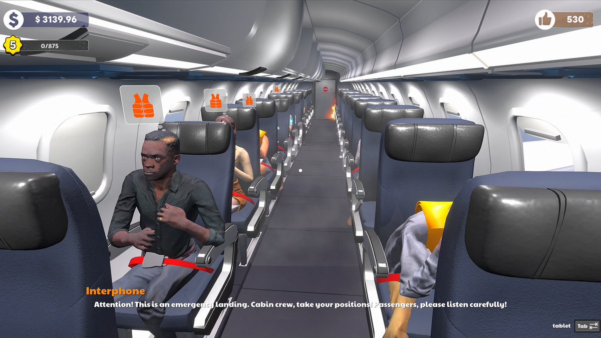 Cabin Crew Life Simulator ✈ AVAILABLE ON STEAM tweet media