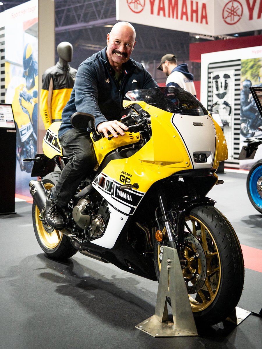 YMUKofficial's tweet image. What a brilliant opening day at MCL! 🔥

It's been great to see so many of you enjoying our 2026 range, and having your photo taken on Brad Ray's R1 Superbike!

#Yamaha #MCL #RevsYourHeart