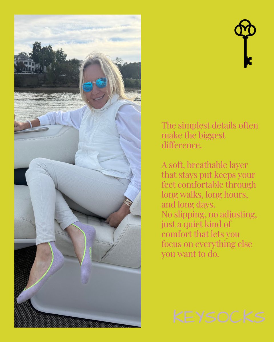 keysocks's tweet photo. Comfort that fits your day, your plans, and your style without ever asking for attention.

Keysocks keep every step easy, polished, and perfectly in place.

#keysocks #everyday #style https://t.co/Tr7J1AFX8r