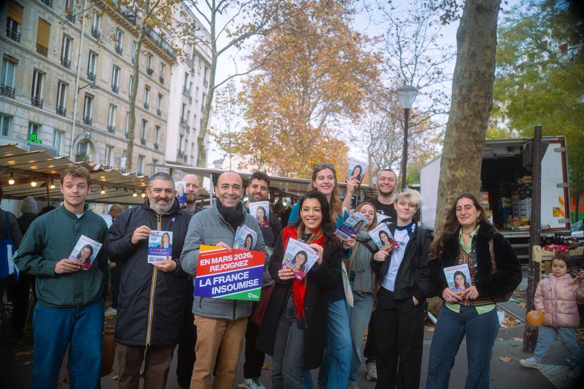 chikirouparis's tweet image. Nous étions ce matin au marché Villette avec Marion Beauvalet (candidate pour le 10e arrondissement) et Roland Timsit (candidat pour le 19e arrondissement) 

De beaux échanges et un accueil très positif qui fait chaud au cœur ! 

Le Nouveau Paris Populaire arrive !