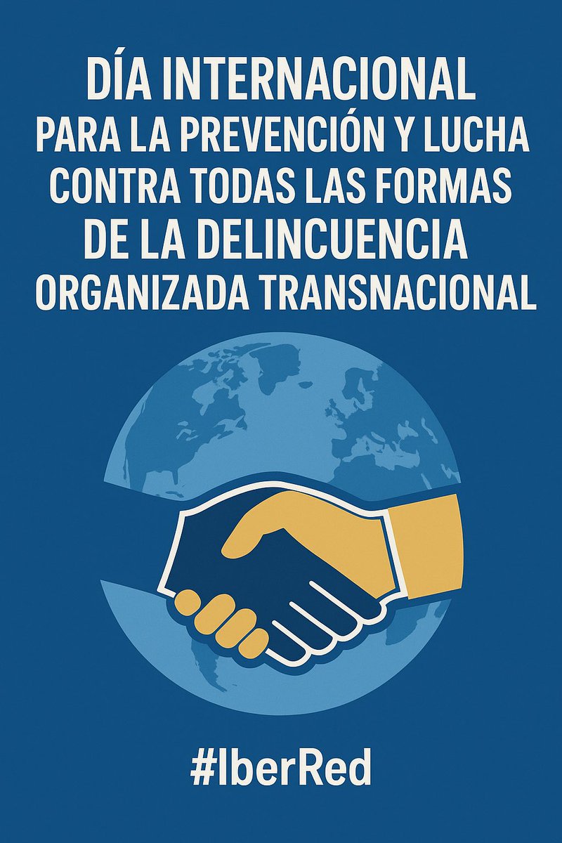 iber_red's tweet photo. 🌍 Hoy, en el Día Internacional contra la Delincuencia Organizada Transnacional, reafirmamos el compromiso de Iberoamérica con la cooperación jurídica internacional.
👉🏼#IberRed es clave para agilizar la asistencia entre países y fortalecer la lucha contra estas amenazas. https://t.co/nvWwH1qE92