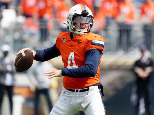 UVA quarterback Chandler Morris is off the injury report and cleared to play at Duke today.