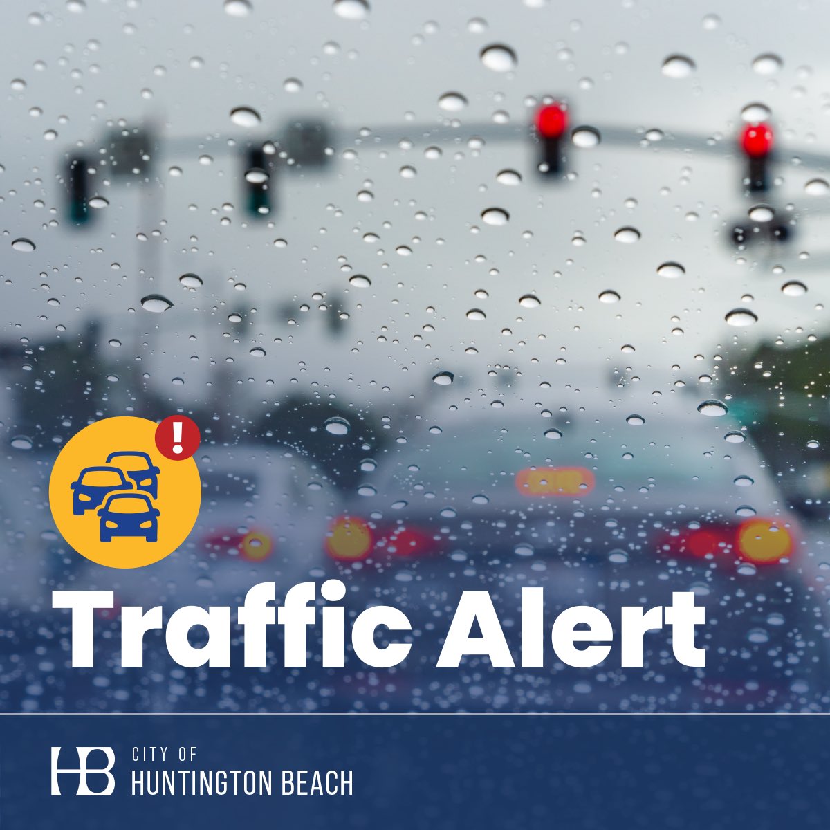 Due to flooding caused by the rain, PCH (both directions) is closed between Warner &amp; Seapoint.