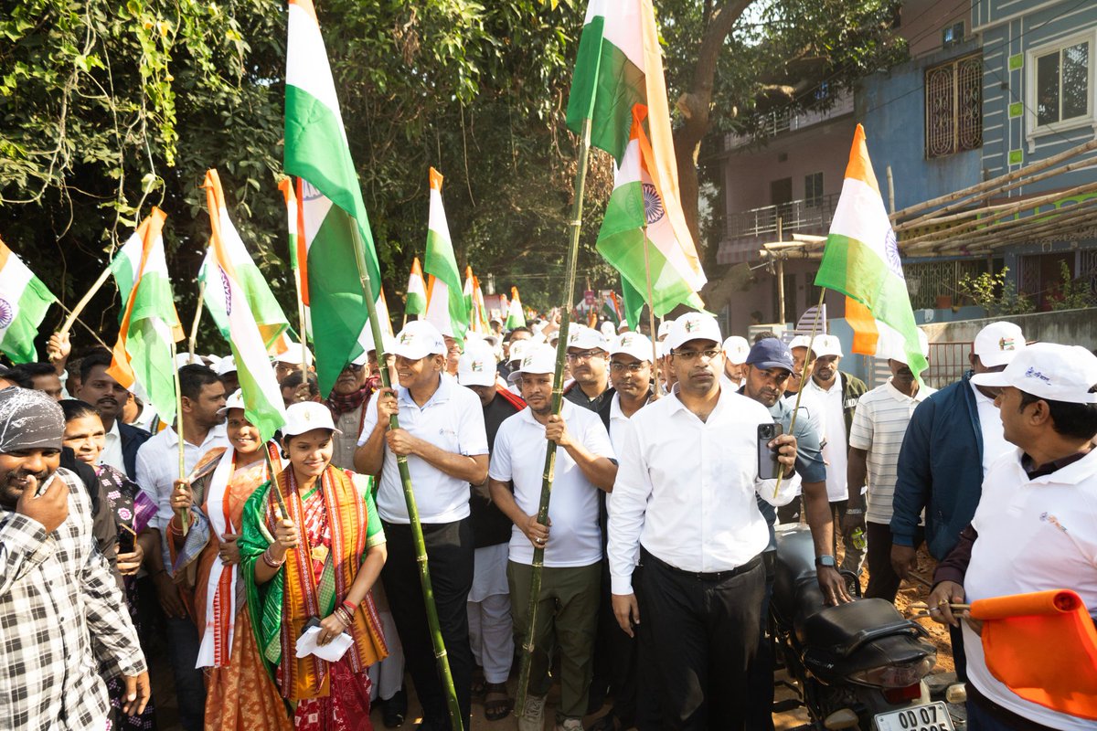 Ganjam_Admin's tweet image. ‘ସର୍ଦ୍ଦାର @୧୫୦ ପଦଯାତ୍ରା’ ଆଜି ଜିଲ୍ଲା କ୍ରୀଡା ଶାଖାର ବ୍ୟବସ୍ଥାପନାରେ ରମ୍ଭାରେ ଆୟୋଜିତ ହୋଇଥିଲା। ପଦଯାତ୍ରାରେ ମାନ୍ୟବର ସାଂସଦ, ମାନ୍ୟବର ବିଧାୟକ, ଛତ୍ରପୁର, ଜିଲ୍ଲାପାଳ, ଅତିରିକ୍ତ ଜିଲ୍ଲାପାଳ, NAC ଅଧ୍ୟକ୍ଷଙ୍କ ସହିତ ଅନ୍ୟାନ୍ୟ ପ୍ରମୁଖ ବ୍ୟକ୍ତିବର୍ଗ ଉପସ୍ଥିତ ଥିଲେ।
@CMO_Odisha 
@IPR_Odisha 
@sports_odisha