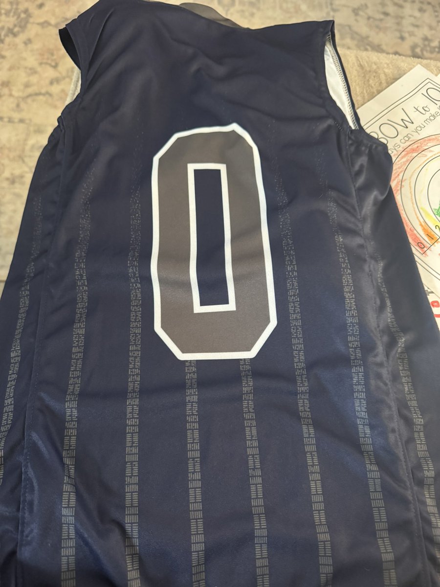 fpowers8513's tweet photo. First year playing basketball for Colt man and let’s just say @Hali you have a number one fan even in North Carolina, he just had to have this number! Even tried to get him to rep 12 like his dad and I guess I’m just not as cool. https://t.co/TOGvrGXCNu