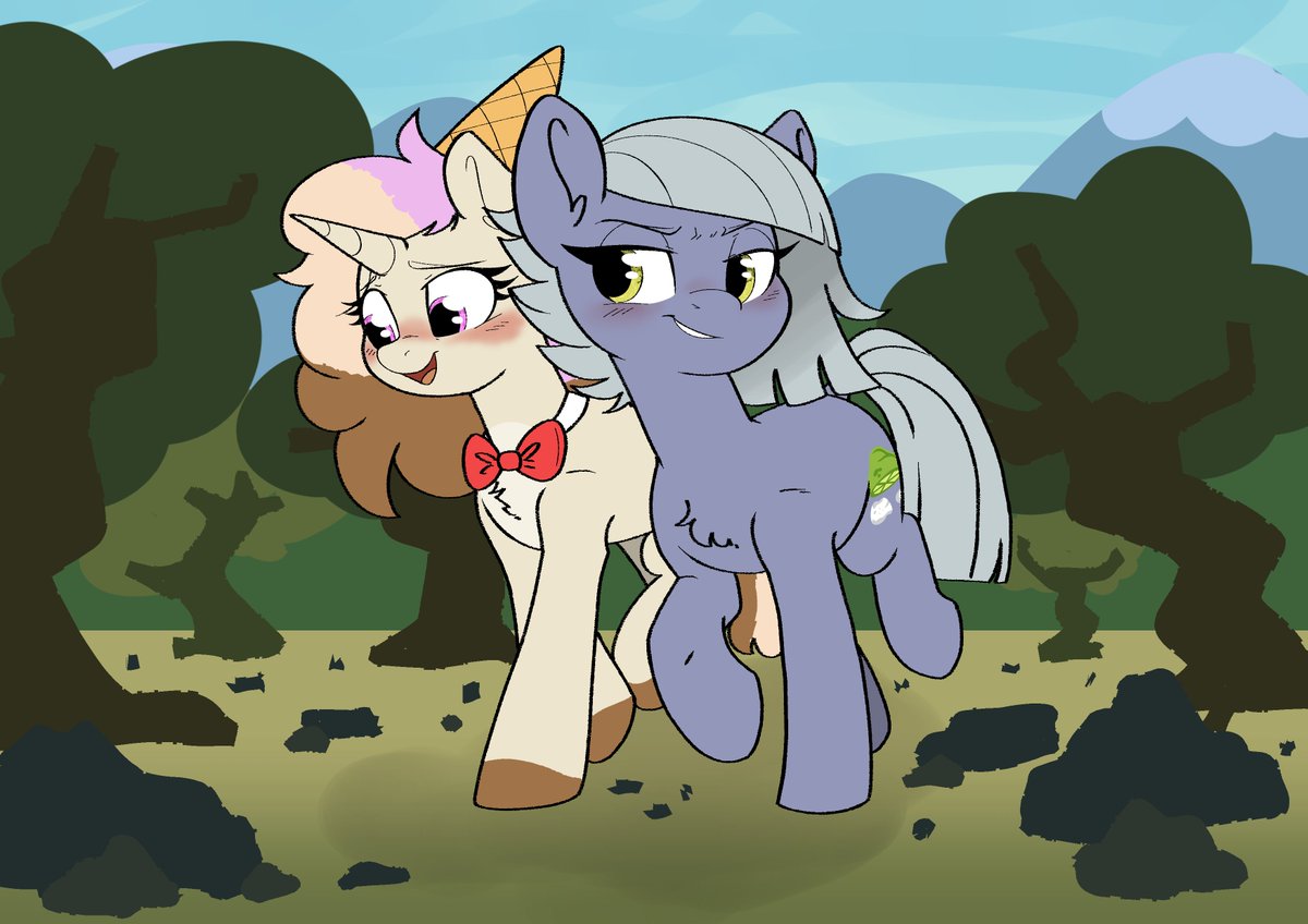 Commission for <a href="/Sonny_Sundae_/">Sonny Dae</a> 
Sundae and Limestone... I wonder what they are talking about?

#mlp #mlpfim #mlpfanart #mlpart #mlpoc #mlptwt #mlpg4 #limestone #limestonepie #pony #art #artist