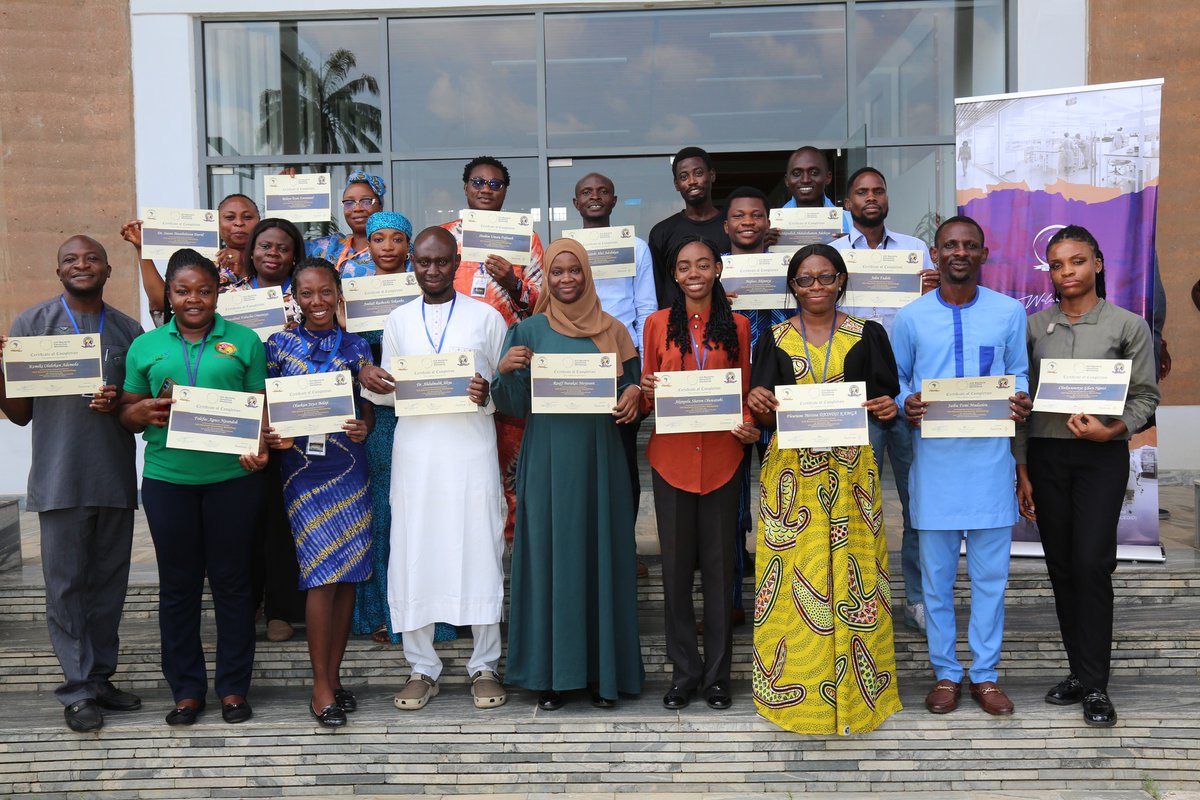 acegid_igh's tweet photo. The IGH Bacteria Whole Genome Sequencing Workshop 2025 concluded on Friday, 14th November.
Our trainees showed great dedication and are now equipped with vital genomics skills.
Congratulations to them on earning their certificates!
#genomicstraining #ighresearch https://t.co/awTBTIEDAm