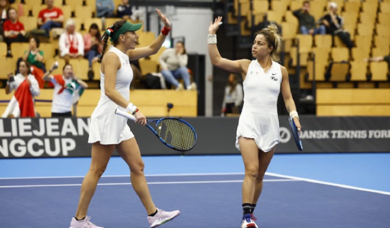 Victoria en la Billie Jean King Cup 🎾

México🇲🇽 venció 2 partidos a 1 a Dinamarca🇩🇰 en su primera serie del Grupo A de los playoffs de la Billie Jean King Cup.

Victoria Rodríguez🇲🇽 4-6, 4-6 ante Rebecca Mortensen🇩🇰
Renta Zarazua🇲🇽 5-7, 6-3, 6-3 ante Johanne Svendsen🇩🇰
