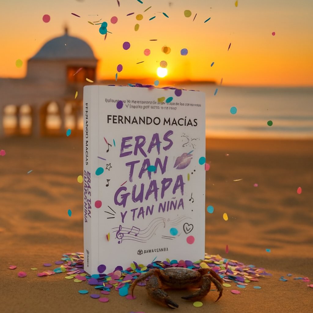 PREVENTA | Consigue antes que nadie mi nuevo libro con dedicatoria personalizada y envío gratuito. Para más información, contacta conmigo por mensaje privado. #ErasTanGuapaYTanNiña #Libros #Novedades #CarnavalDeCádiz #COAC2026