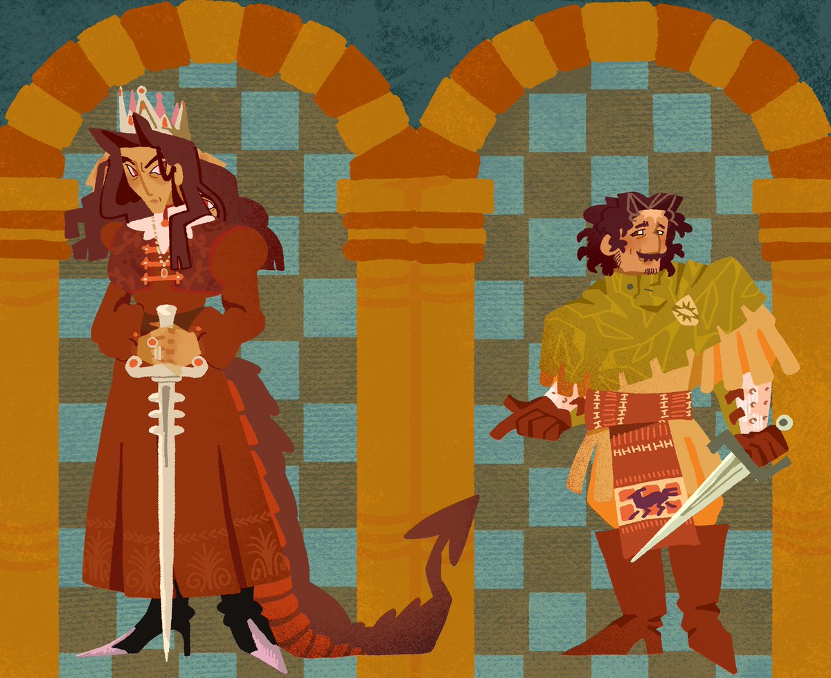 the silly gay people that live in my head rent free
#art #oc #fantasyart