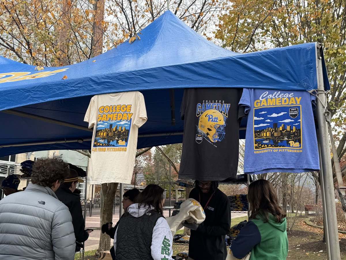 mgswift7's tweet image. A look at the GameDay merch available this morning outside @TribLIVE