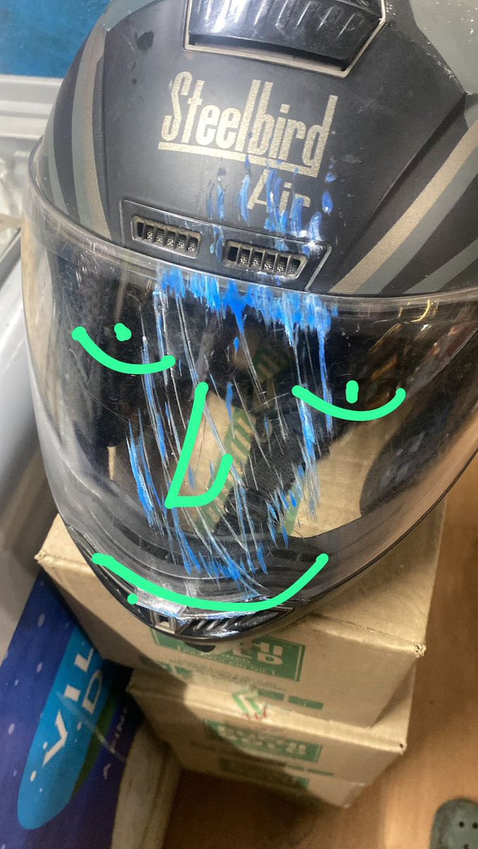 motordave2's tweet photo. #FullFace Helmets 🚨⚠️
I always talk about “Full Face Helmets + Strapped”…
Full Face Helmet saves your skull, face, nose & jaw…
If you use Rs. 50 plastic cap ⛑️ in #Bengaluru to escape from @blrcitytraffic Dept… you won’t be able to escape from such on Tar/Concrete…👇
When Skull or Jaw opens up, ICU wirings won’t work…#WearFullFaceHelmets
@DriveSmart_IN @dabir @anil_lulla @RCBengaluru @uneaz @InfraEye @sumanthchandar @SkandaShiv @Lutapi_ @RebelloAnil @Vishwa_devaiah
#HeadSafety