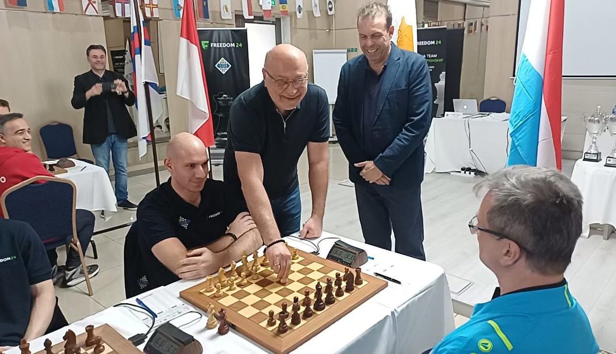ECUonline's tweet image. The 9th edition of European Small Nations Team Chess Championship commenced this afternoon in Larnaca, Cyprus! 🏆

The event was opened by the ECU President Mr. Zurab Azmaiparashvili and President of the European Small Nations Chess Association Mr. Paris Klerides, who addressed…