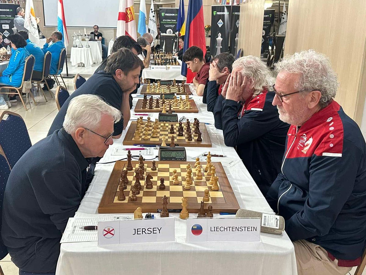 ECUonline's tweet image. The 9th edition of European Small Nations Team Chess Championship commenced this afternoon in Larnaca, Cyprus! 🏆

The event was opened by the ECU President Mr. Zurab Azmaiparashvili and President of the European Small Nations Chess Association Mr. Paris Klerides, who addressed…