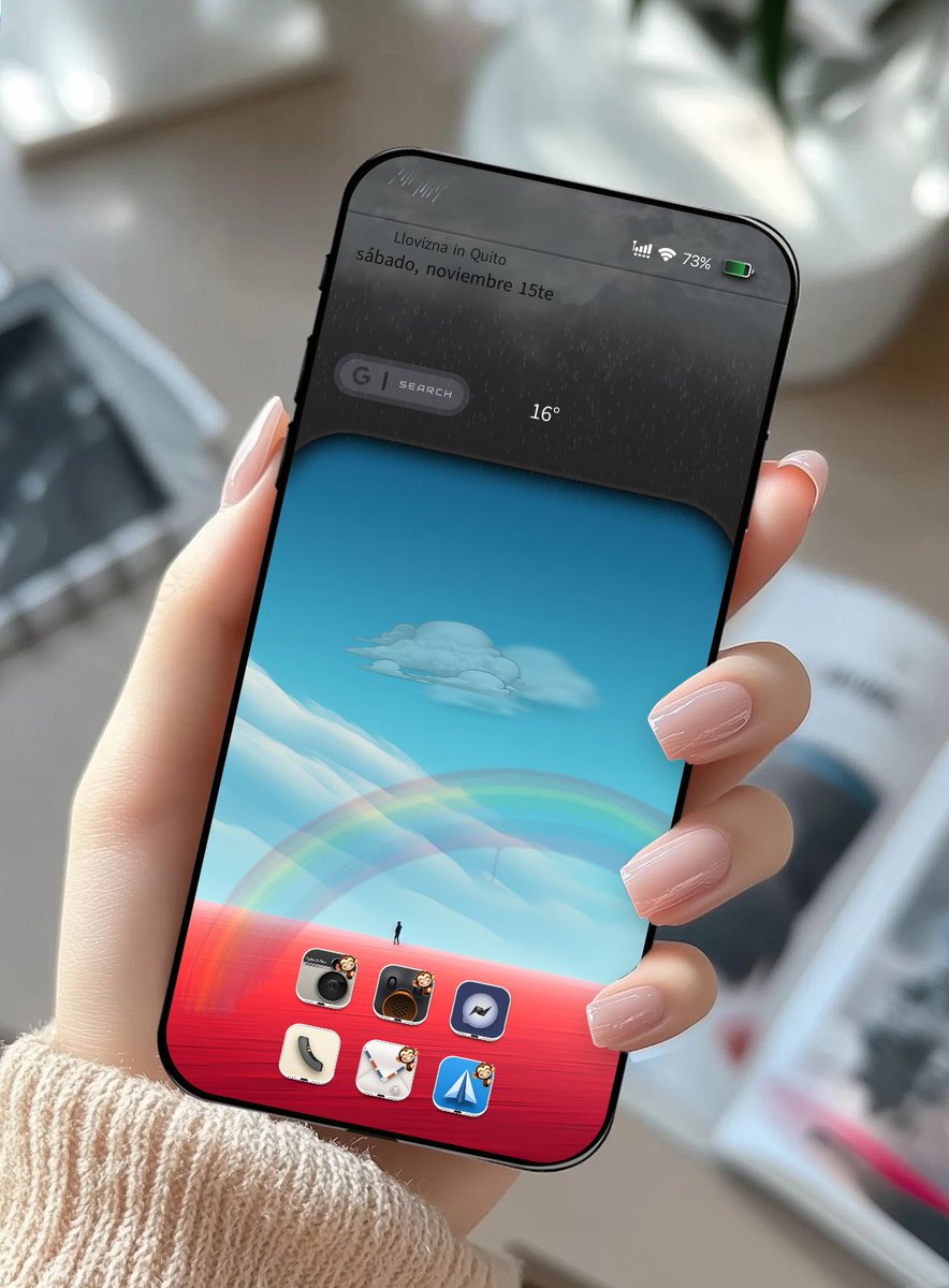 eddyramos71's tweet image. Layers @Alberto10301023 
Wallpaper @Ahmadansari2233 
Barra de estado @Devy_Design 
Fecha echo en klwp 
Iconos @coburn67_94 
Ae @mittiboy 
Clima #v2-team-themes-5
@Sc4rch1 
@kristatos_ 
@homescreenvibes 
@GraemeHook1