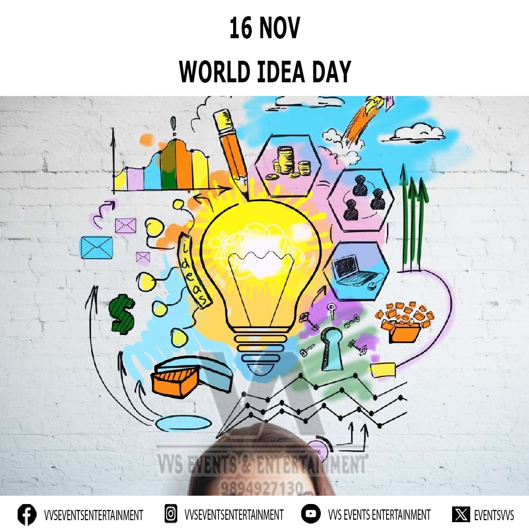 EventsVvs's tweet image. World Idea Day
World Idea Day 2025

#WorldIdeaDay
#WorldIdeaDay2025
#IdeaDay
#IdeaDay2025
#Idea
#WID
#WID2025
#WIDay
#WIDay2025

facebook.com/VVSEventsEnter…
instagram.com/VVSEventsEnter…
youtube.com/@VVSEventsEnte…
