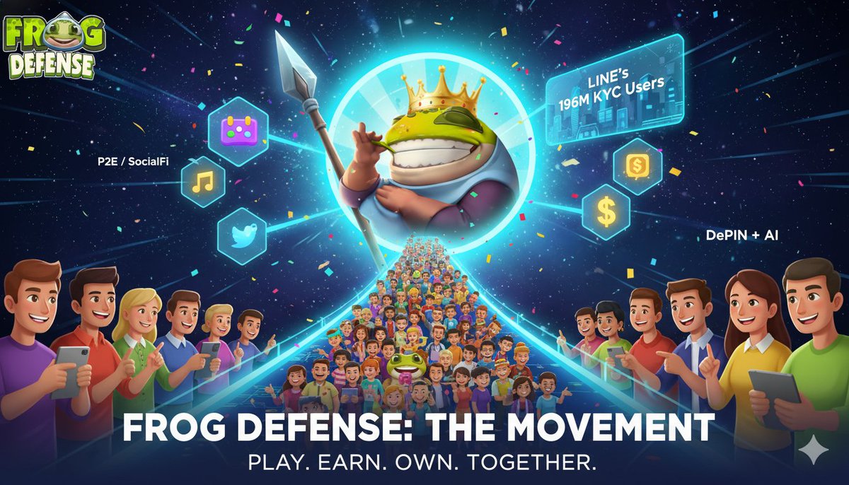 Sometimes a project doesn’t feel like just another Web3 game, it feels like a movement.
That’s exactly what <a href="/FrogDefense/">Frog Defense</a> is becoming. 🐸

It’s amazing and inspiring to see Frog Pikeman on Kaia rise from meme culture to a true socialfi ecosystem. It’s rare to see a project that