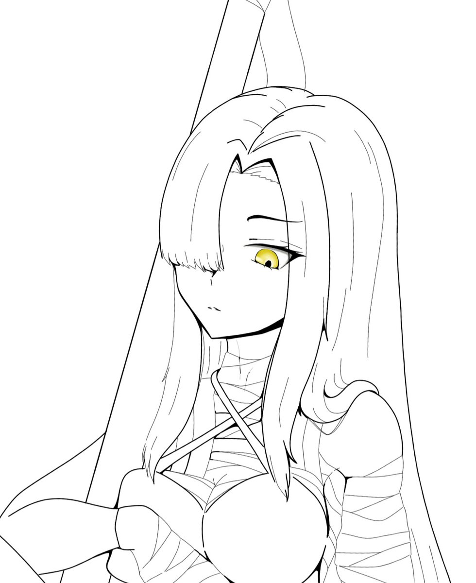 Kapitule_Tales's tweet photo. First look at Zilu from Limbus Company, some rough line art
Yes, I will continue to draw these wonderful characters! :b

#LCB  #림버스 #リンバス
#LimbusCompany #Zilu https://t.co/gSy2NRiq32