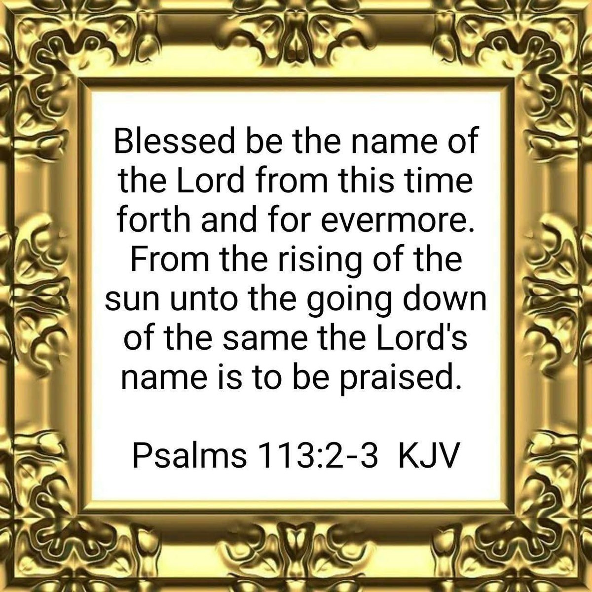 Let_God_Be_True's tweet photo. Psalm 113:2-3 KJB - AMEN! Praise the name of the LORD!! https://t.co/7PzxDkzKbt