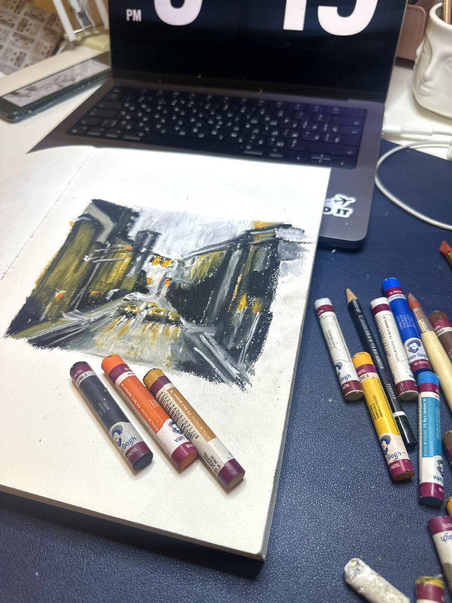 mila_art_draw's tweet image. Sweet dreams! 

Oil pastels are created to create an atmosphere and convey feelings.