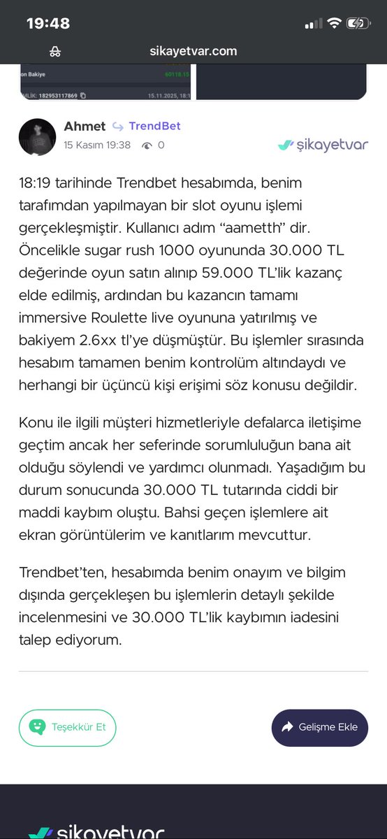 aametth34's tweet photo. @TrendBett 30.000TL DEĞERİNDE ÜCRET İADEMİ TALEP EDİYORUM YOKSA GEREKLİ HER YERE ŞİKAYET EDECEĞİM SAYIN ORUL ORUL OROSPU ÇOCUKLARI, BEN BU İŞİN PEŞİNİ BIRAKIRSAM ANAMI SİKSİNLER, YA ÜCRET İADEMİ YAPIN KONU KAPANSIN ŞİKAYETLERİMİ DE ÇEKEYİM, YA DA BAŞIMA DA NE GELİRSE GELDİN SİKİMDE DEĞİL. https://t.co/4fRgu2nZY8
