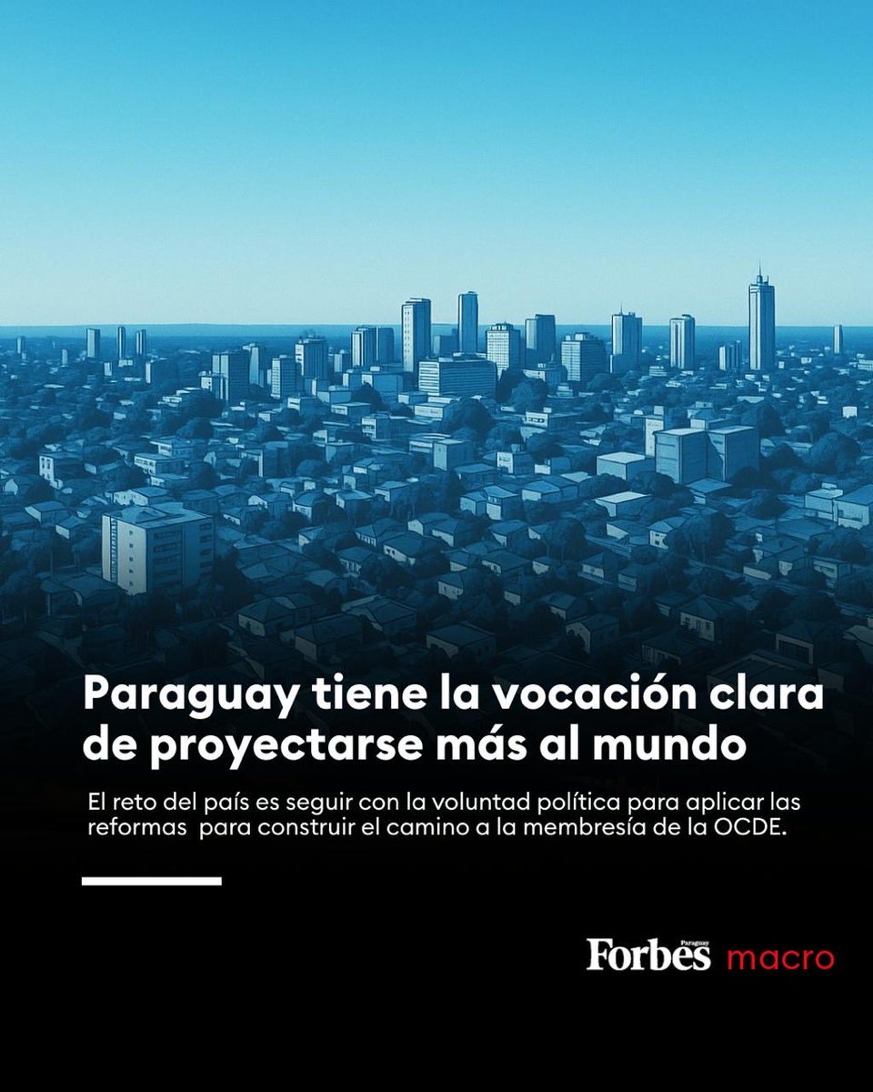 ForbesParaguay's tweet image. #MACROECONOMÍA | Paraguay tiene la vocación clara de proyectarse más al mundo, destaca ministro costarricense

📌Manuel Tovar, actual Ministro de Comercio Exterior de Costa Rica, visitó Paraguay para participar de la III Cumbre Ministerial de Gobernanza de la Organización para la…