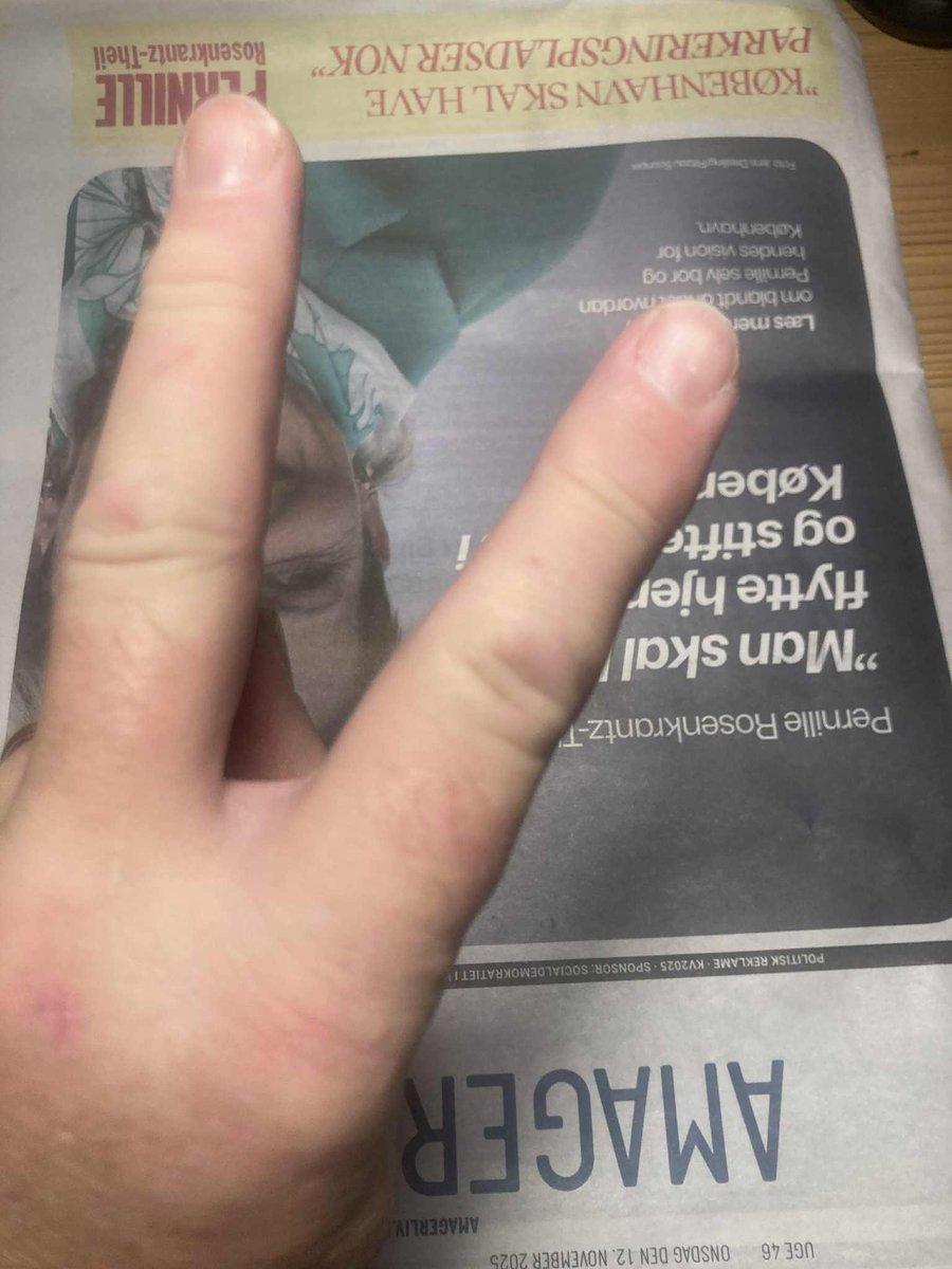 Hvad end du gør i København tirsdag, stem ikke på en socialdemokrat!
Partiet er en trist og skamfuld afart af, hvad det var engang.
Læg dertil at det ganske usundt, at samme parti har magten i landets hovedstad i over 100 år. 
F, Å og Ø er visionære. Jeg siger Ø.