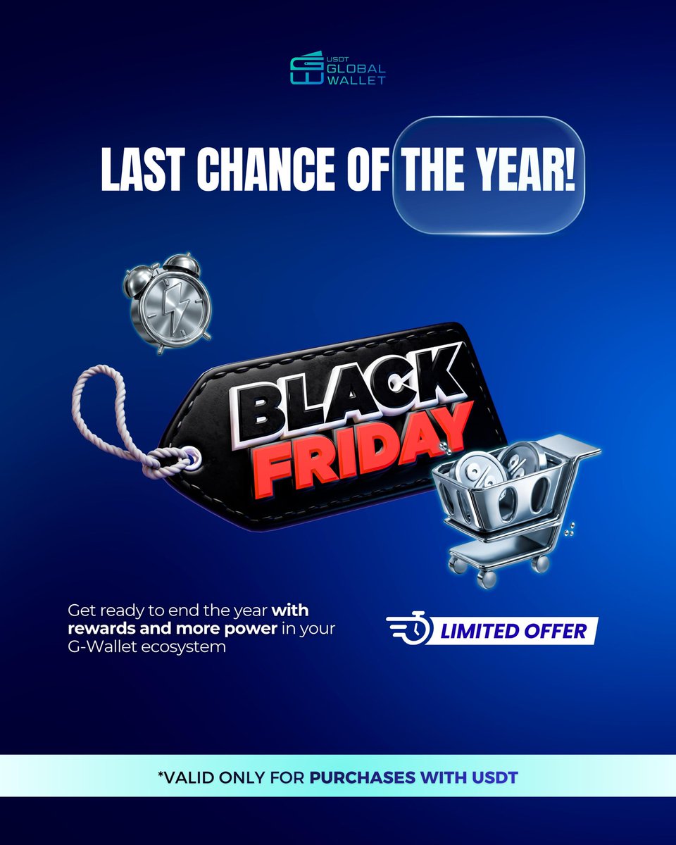 EXTENDED PROMOTION!

Our early Black Friday continues and now you have 3 extra days to take advantage of it. 
Limited-time offer.
Take advantage of this final extension and close November with more power in your G-Wallet ecosystem!

🔗 Learn more: gwalletnodes.net
📱