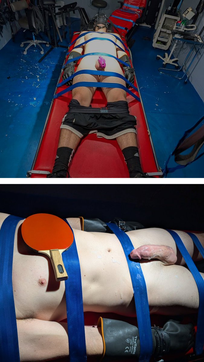 Sir: Jock boy beta had his boy meat locked for a good bit. So much so the jock would grovel begging for release. Cage stays on untill boy is tied. After some good edging and denial decide to give him relief via some pain. He came just not sure what he thinks of ping pong anymore.