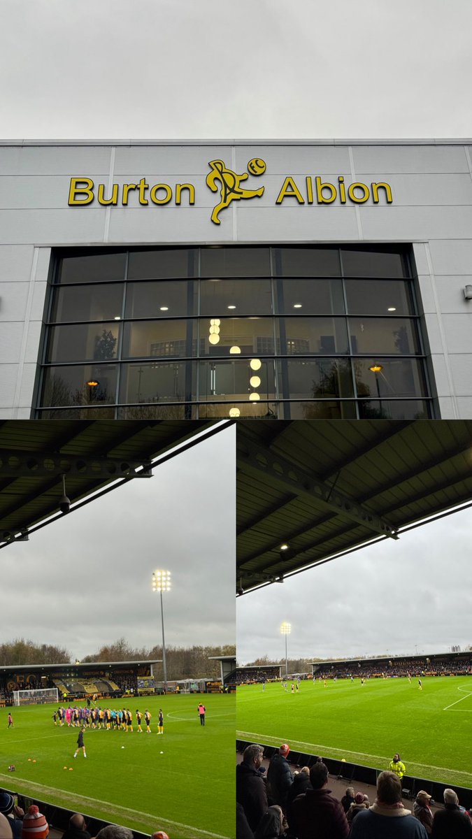 sport360agency's tweet image. 📍 Pirelli Stadium, Burton Albion FC
🏆 League One
⚽️ Burton Albion FC vs Blackpool FC

#Sport360 #Agency