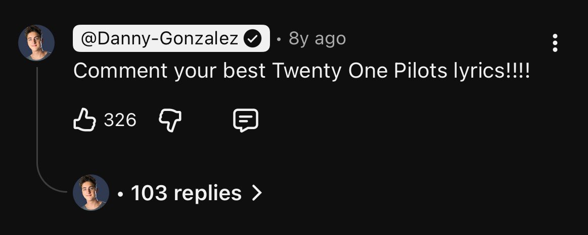 P_ETCHEETAH's tweet image. I was watching an older video of his and saw this comment?